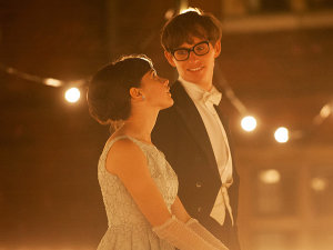Felicity Jones and Eddie Redmayne star in "The Theory of Everything." Photo provided